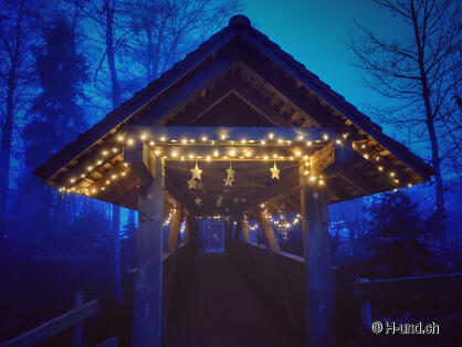 Sentiero dei lettini e delle lanterne di Heiden: Aperto dal 03.12.23 al 31.12.23